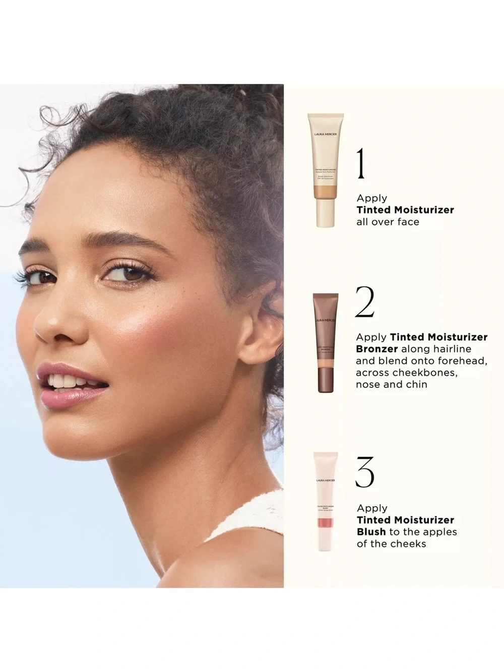 Laura Mercier 04 Sunlight Tinted Moisturizer Bronzer .5oz